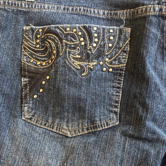 Blue Straight Jeans Classic Denim nevada jeans ,low rise - Picture 9 of 11